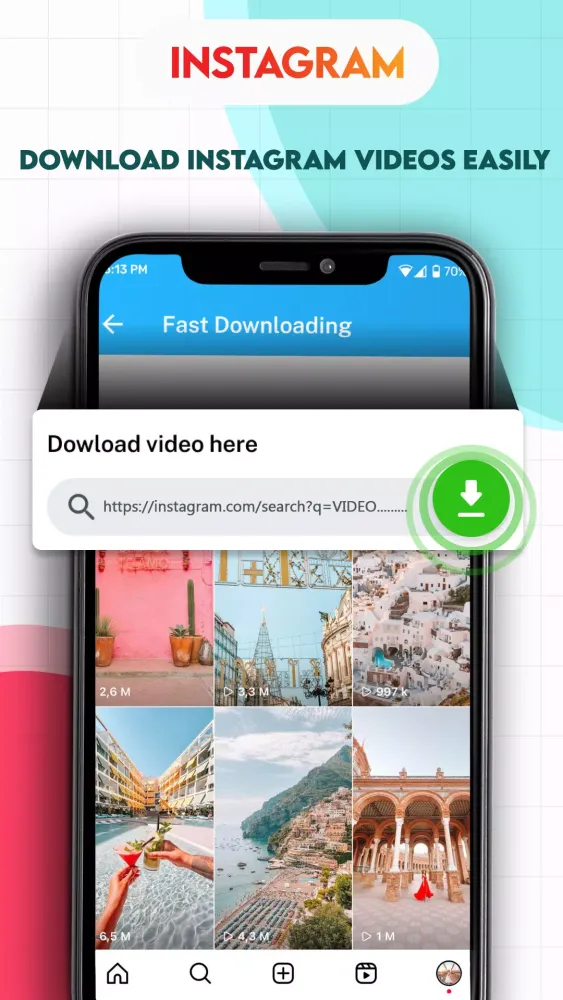 Capturas de tela do Video Downloader: Video Saver