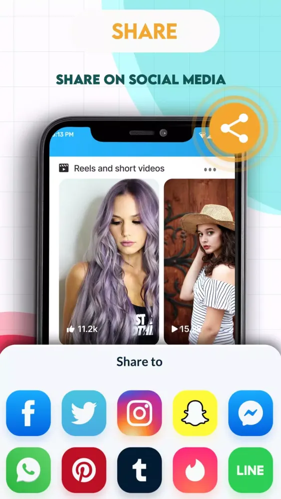 Capturas de tela do Video Downloader: Video Saver