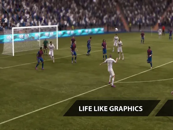 Real Football Game 2017 for UEFA champions league iPad  سکرین شاٹس