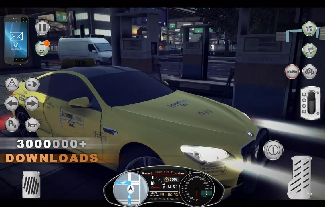 Amazing Taxi Sim V3 2017 স্ক্রিনশট