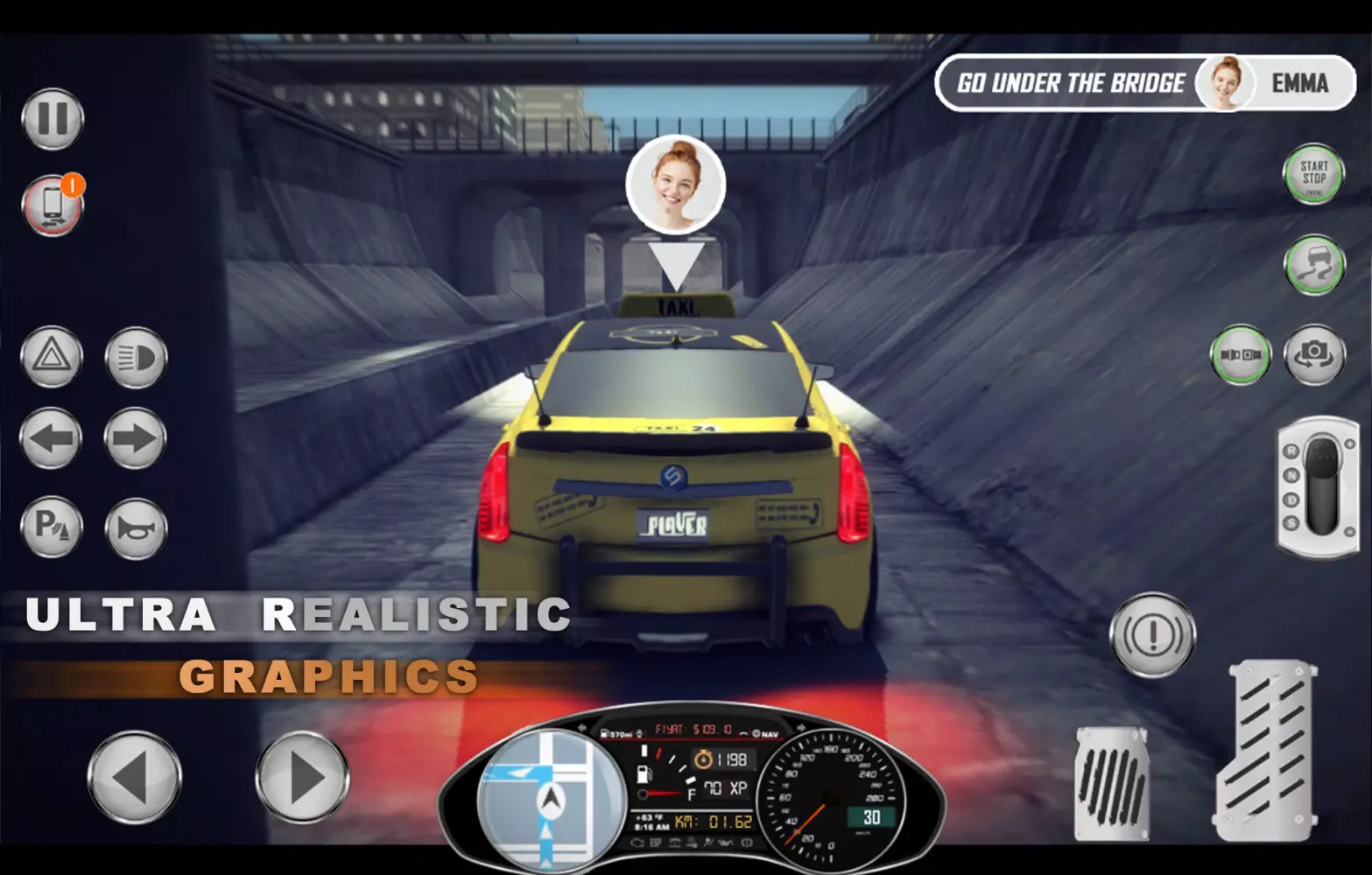 Amazing Taxi Sim V3 2017 স্ক্রিনশট
