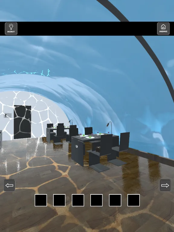 Tangkapan skrin Escape - UnderwaterRestaurant iPad 