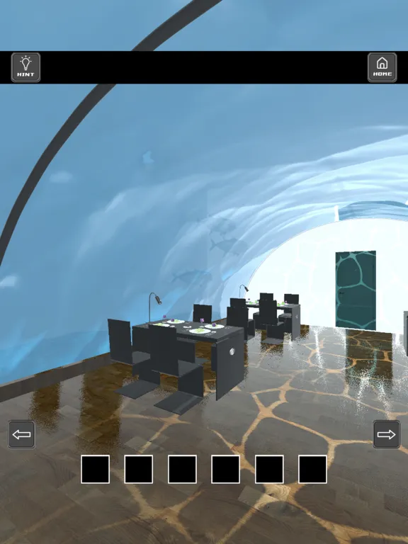 Tangkapan skrin Escape - UnderwaterRestaurant iPad 