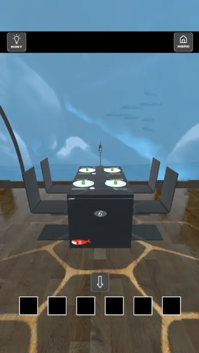 Tangkapan skrin Escape - UnderwaterRestaurant