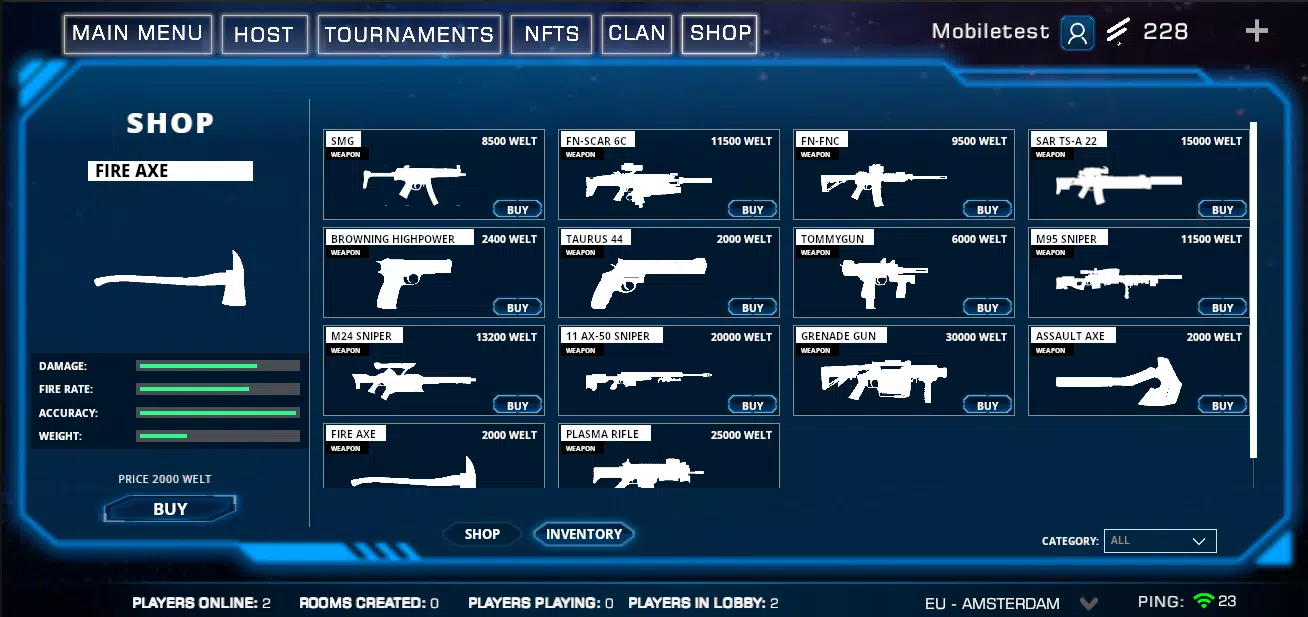 Arsenal 3D Multiplayer Shooter Screenshots