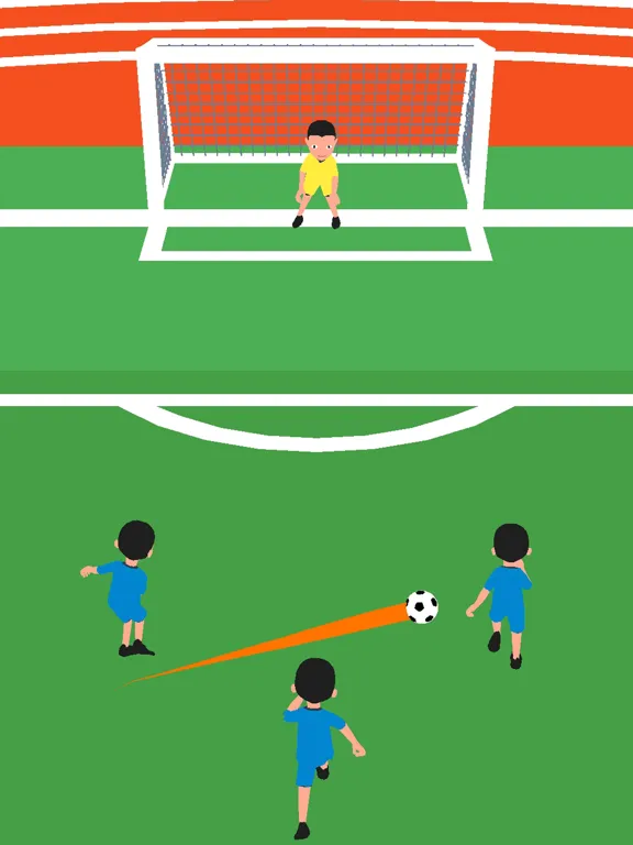 Goal Rush 3D iPad  スクリーンショット