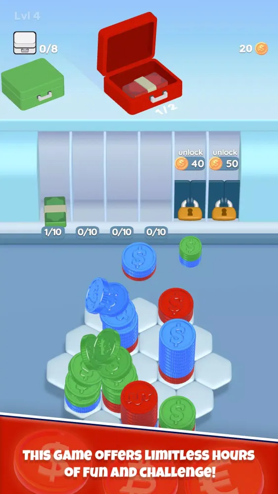 ภาพหน้าจอของ Coin Stack Bills