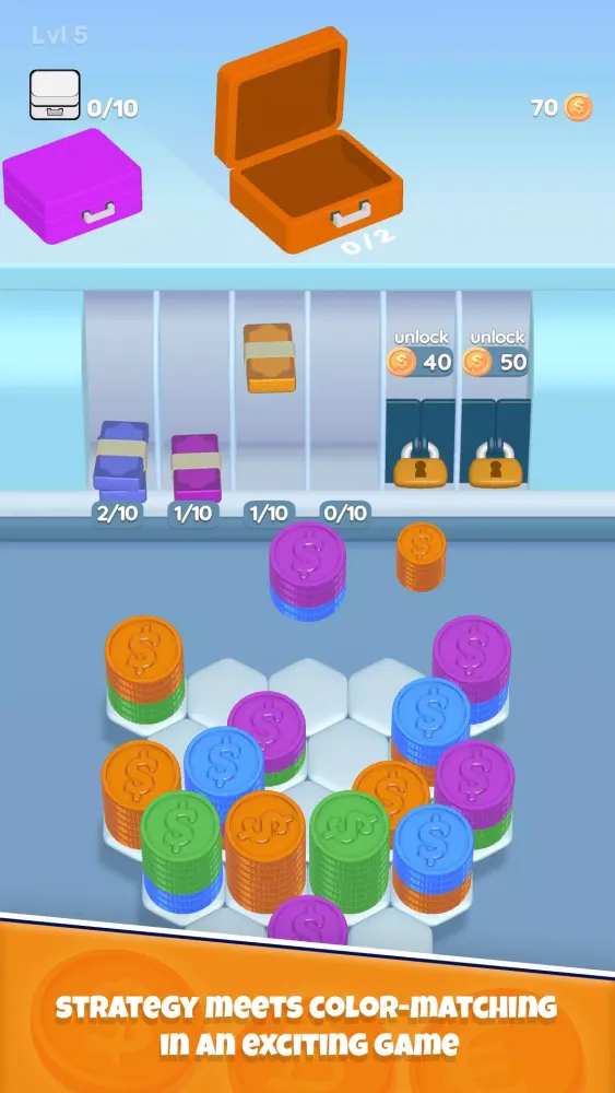 ภาพหน้าจอของ Coin Stack Bills