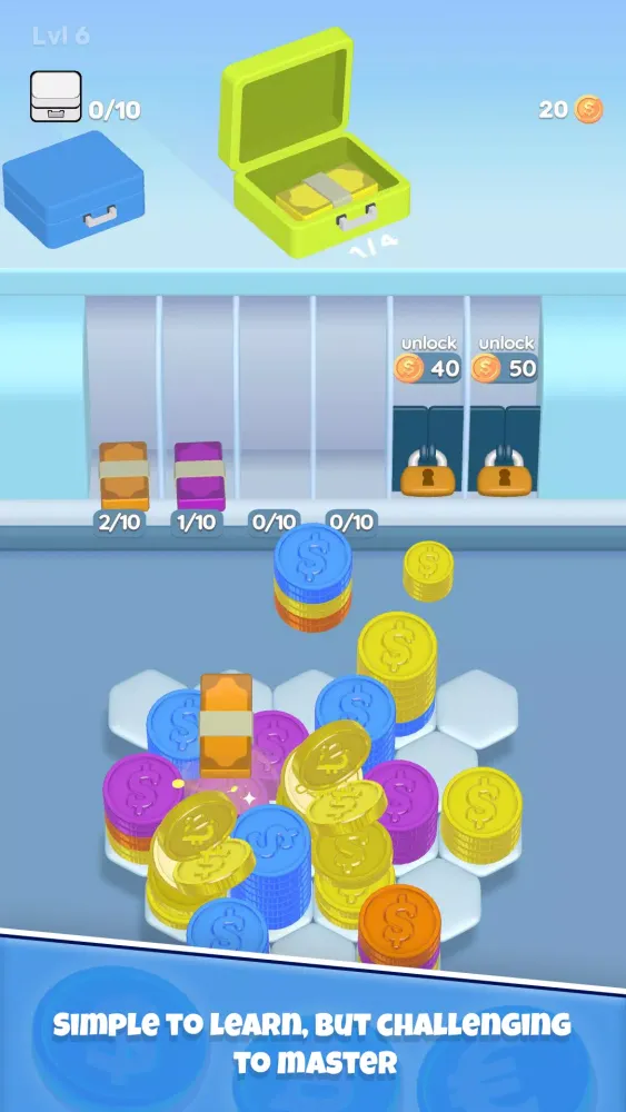 ภาพหน้าจอของ Coin Stack Bills