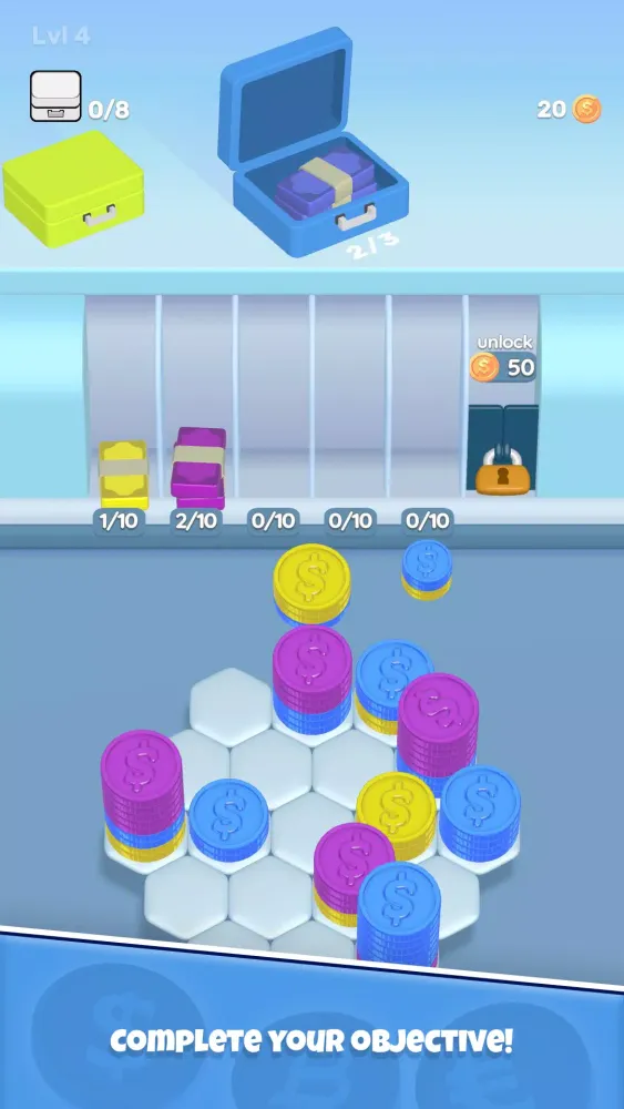 ภาพหน้าจอของ Coin Stack Bills