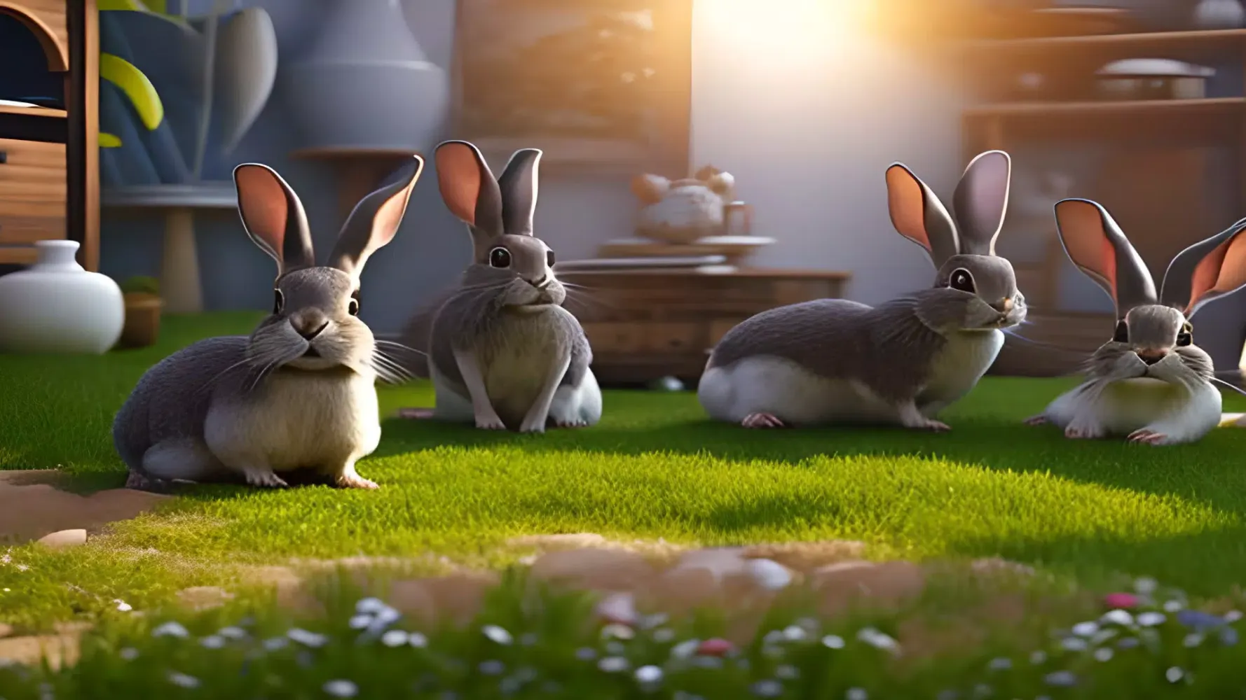 Capturas de tela do Rabbit Simulator