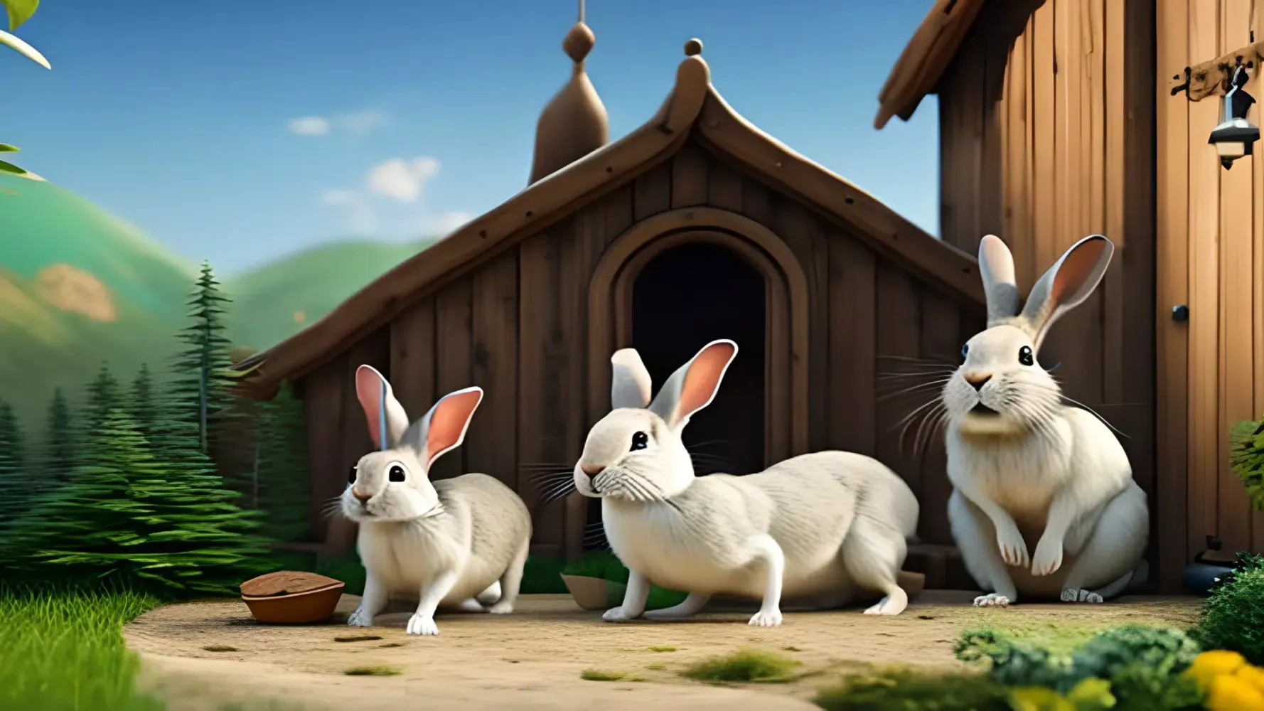 Capturas de tela do Rabbit Simulator