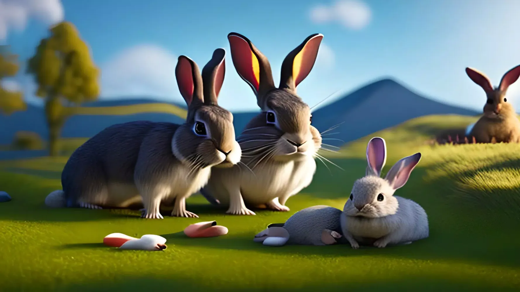Capturas de tela do Rabbit Simulator
