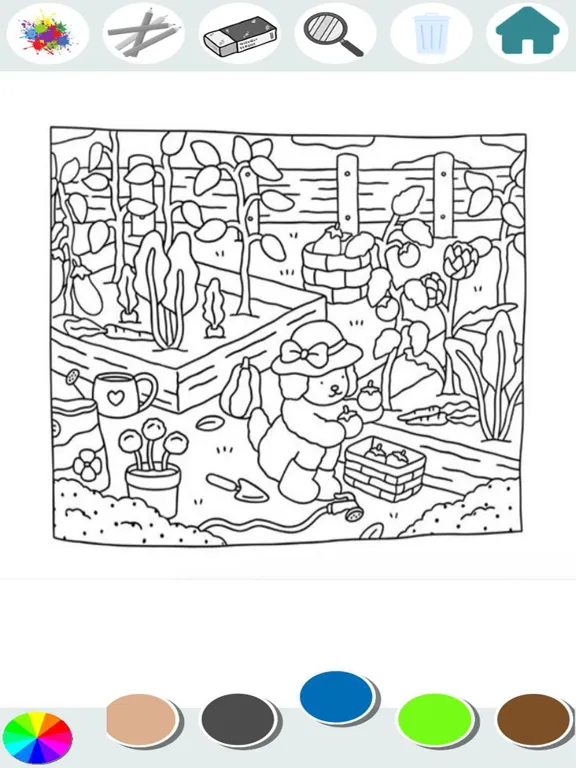 Screenshot di Bobbie Goods coloring book iPad 