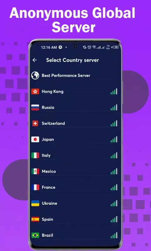 ภาพหน้าจอของ VPN 2025 Fast VPN Proxy Master