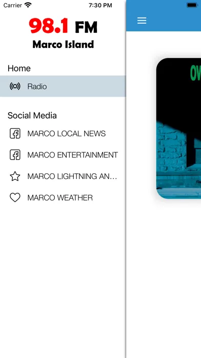 98.1 FM MARCO ISLAND應用截圖