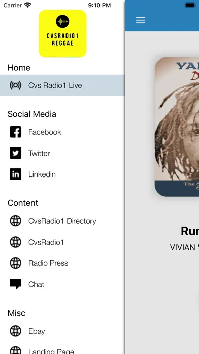 Cvs Radio1 Live Screenshots