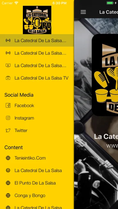 La Catedral De La Salsa Radio Screenshots