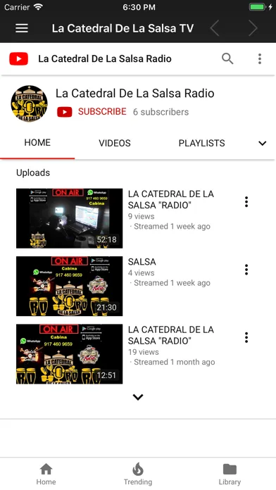 La Catedral De La Salsa Radio Screenshots