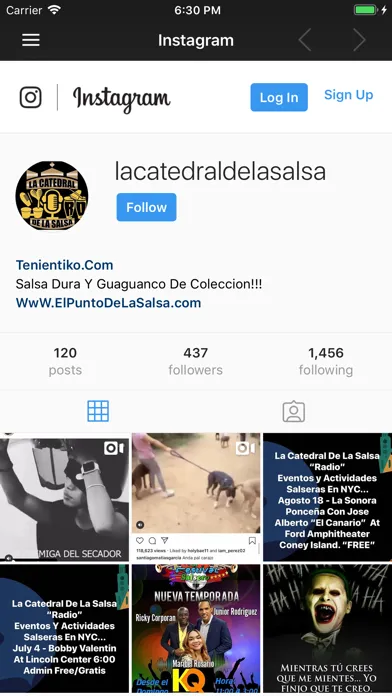La Catedral De La Salsa Radio Screenshots