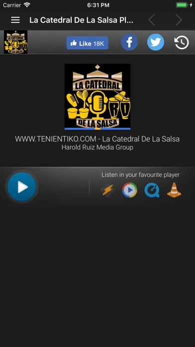 La Catedral De La Salsa Radio Screenshots