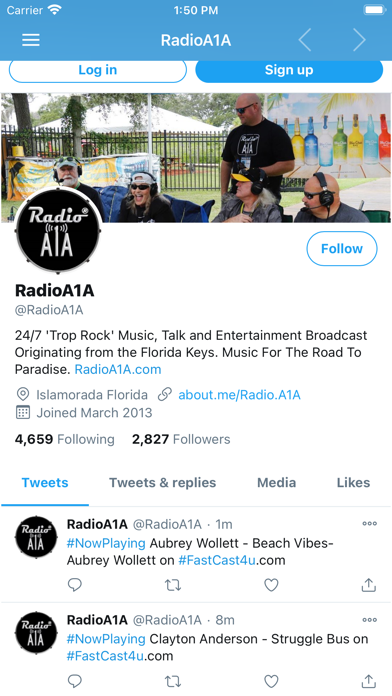 Paradise Road Radio سکرین شاٹس