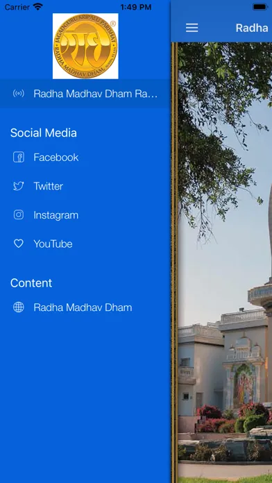 Radha Madhav Dham Radio 스크린샷