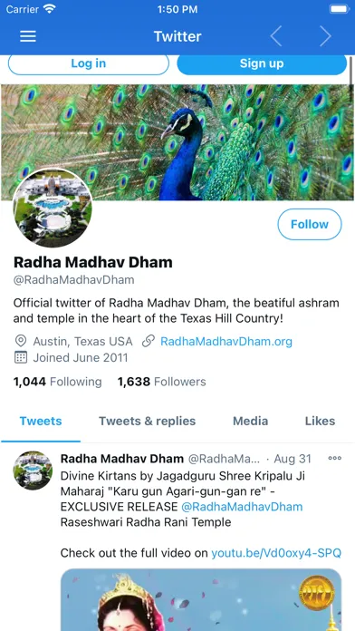 Radha Madhav Dham Radio 스크린샷