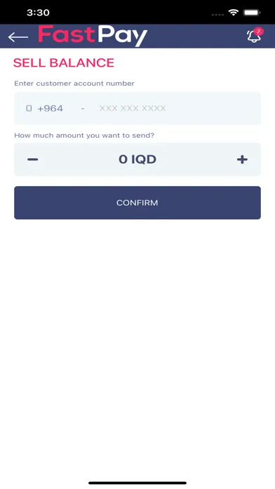 Tangkapan skrin Fastpay Agent