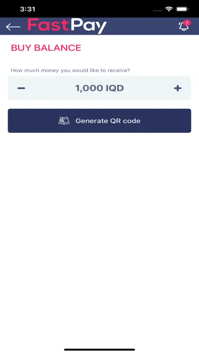 Tangkapan skrin Fastpay Agent