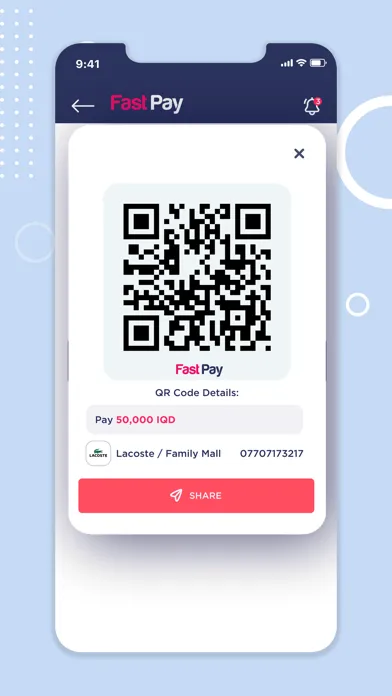 FastPay Merchant Screenshots