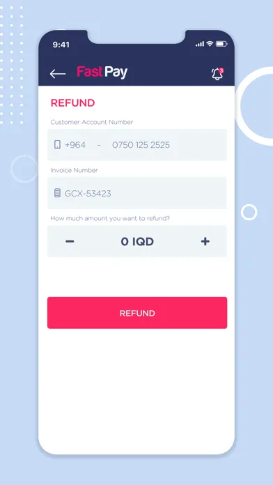 FastPay Merchant Screenshots
