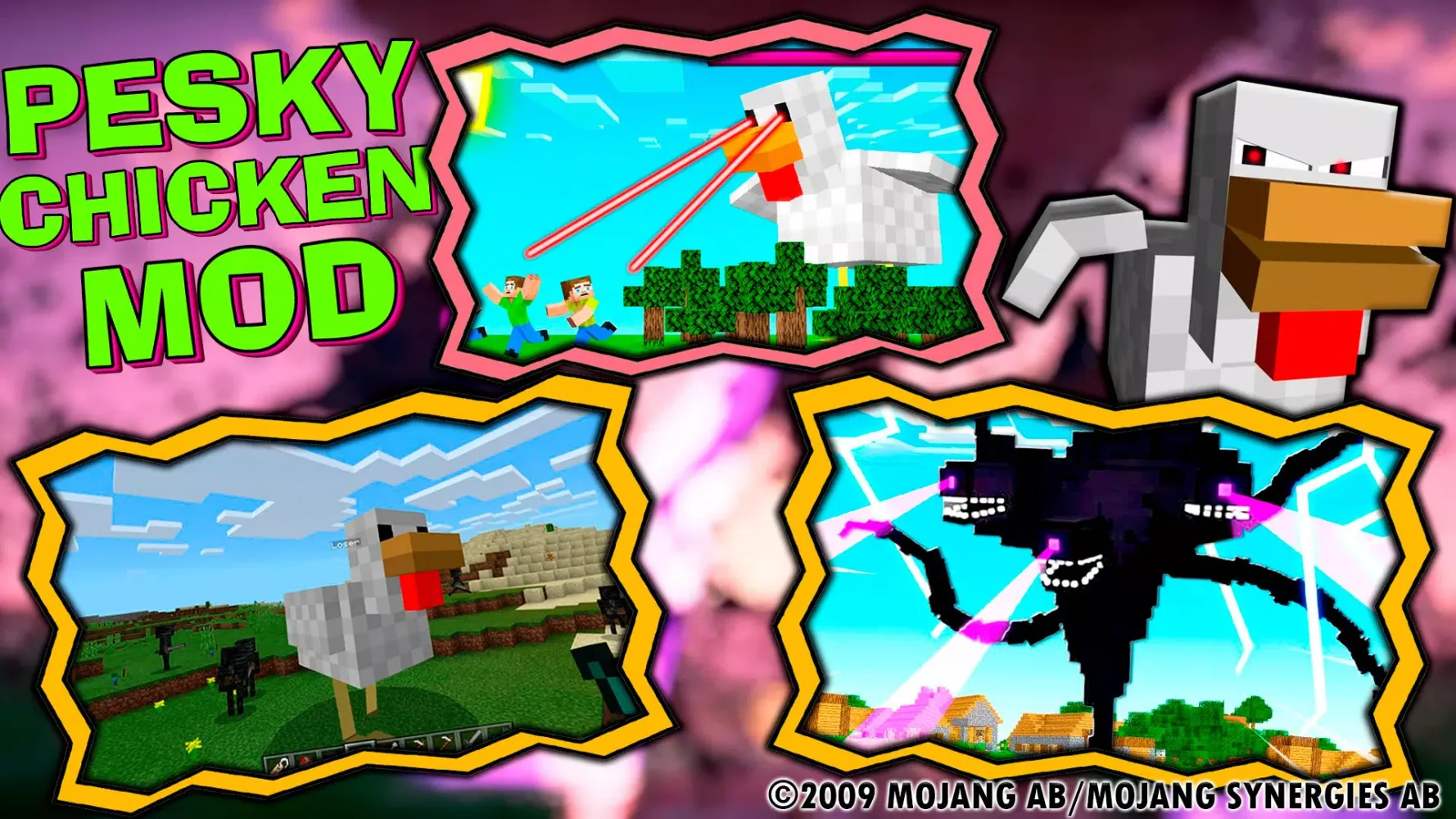 Angry Bosses Mod: Wither Storm应用截图
