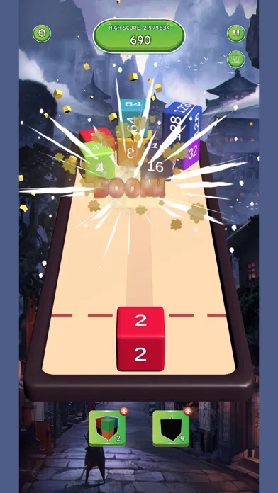 تصاویر Cube Fusion 2048-3D Merge Game