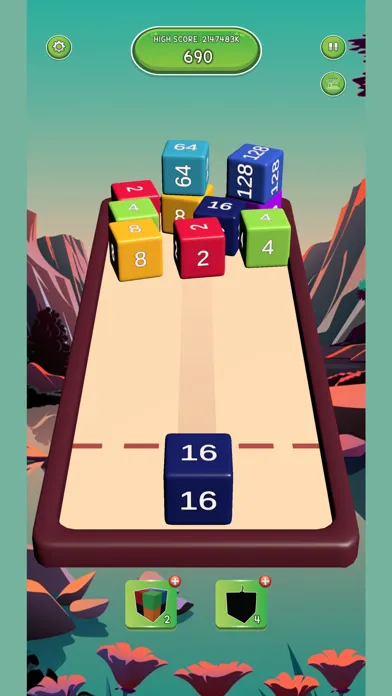 تصاویر Cube Fusion 2048-3D Merge Game