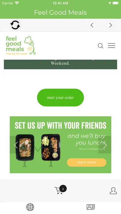 Feel Good Meals NC Screenshots