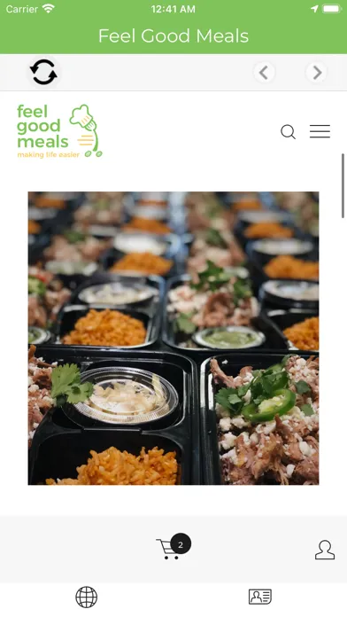 Feel Good Meals NC Screenshots