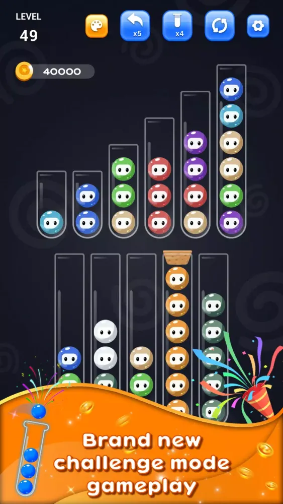 Ball Sort Puzzle Challenger Ekran Görüntüleri
