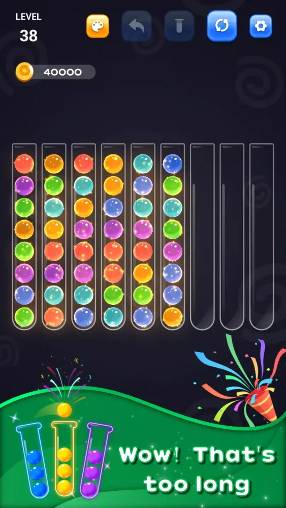 Ball Sort Puzzle Challenger Ekran Görüntüleri
