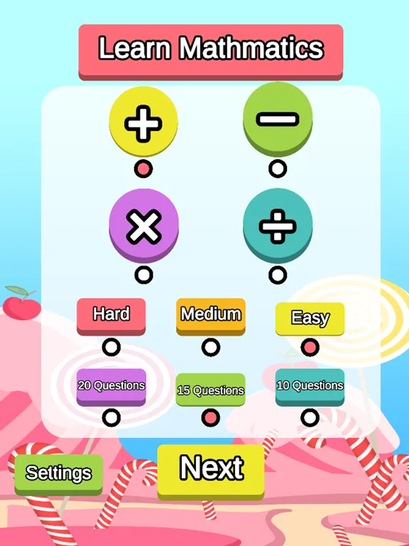 Math for Junior iPad  스크린샷