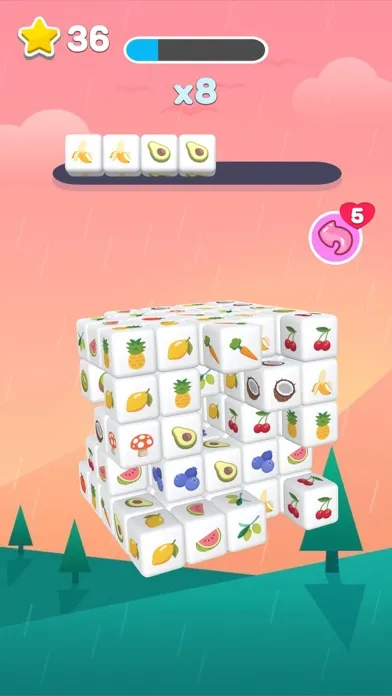 تصاویر Fruit Cube Match 3