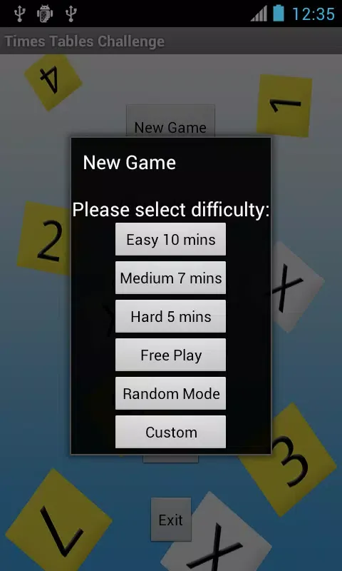 Times Tables Challenge Screenshots