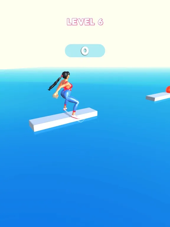 Tangkapan layar Bouncy Flip Girl iPad 