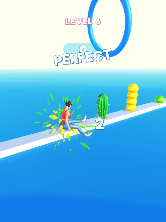 Tangkapan layar Bouncy Flip Girl iPad 