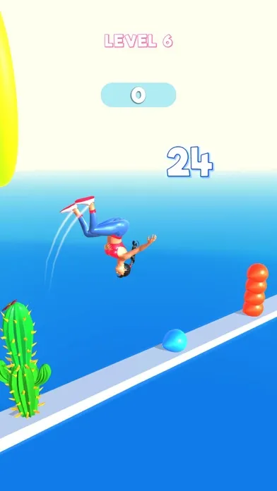 Tangkapan layar Bouncy Flip Girl