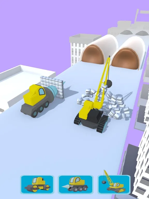 Construction Cars iPad  Ekran Görüntüleri