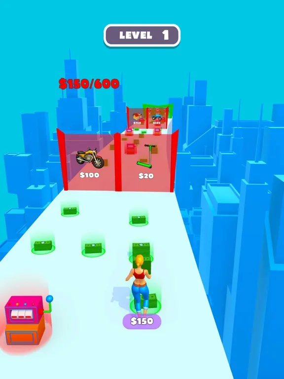 Tangkapan skrin Profit Runner iPad 