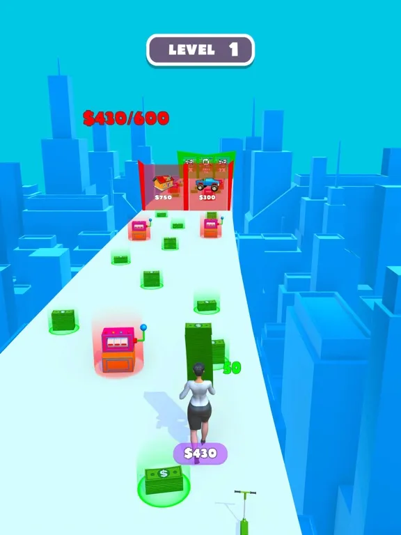 Tangkapan skrin Profit Runner iPad 