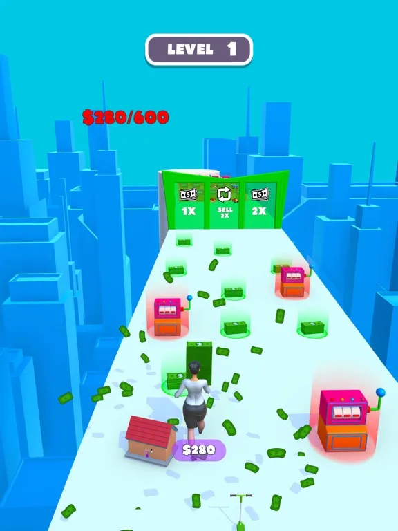 Tangkapan skrin Profit Runner iPad 