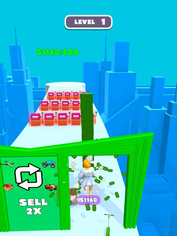 Tangkapan skrin Profit Runner iPad 